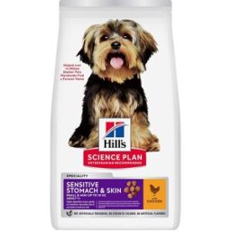 Hill'S Science Plan Dog Adult Small & Mini Sensitive Stomach & Skin Chicken 3 kg