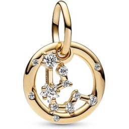 Pandora Moments Charm dangle Aquarius Zodiac horoskop smycke 762717C01