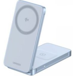 Ugreen Magflow Qi2.2 25w 2-I-1 Flat Pad Magnetisk Trådlös Laddare