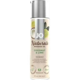 System JO - Naturals Massage Oil - Coconut And Lime - 120 ml