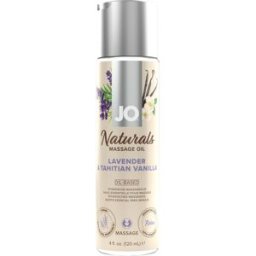 System JO - Naturals Massage Oil - Lavender And Tahitian Vanilla - 120 ml