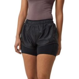 Björn Borg Women's Borg Running Shorts 2 In 1 Black Beauty S