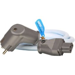 Supra LoRad Kabel 2.5CS-EU Vinklad 2 meter Isblå