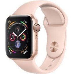 Apple Watch Series 4 (2018) 40 mm Aluminum GPS guld Sportband rosa