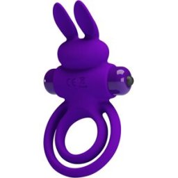 Pretty Love Vibrating Bunny Cock Ring