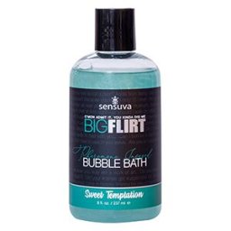 Sensuva Big Flirt Pheromone Bubble Bath Sweet Temptation 237 ml