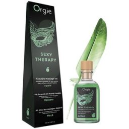 Orgie Lips Massage Kit Apple - 100 ml