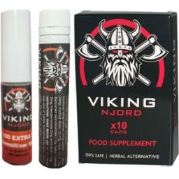 Pleasuredome Viking Njord Stark Erektion Piller Fördröjning Paket 3
