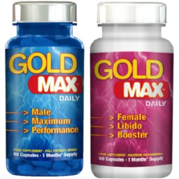 Gold Max Par Utökad Lust Paket9 - GoldMax Daily-spara 11%