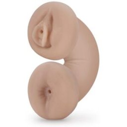 M For Men Double Trouble Masturbator Glow in the Dark