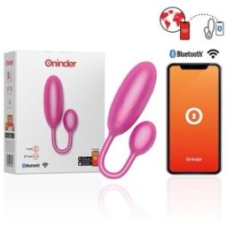 Oninder Denver Vibrating Egg + App Pink