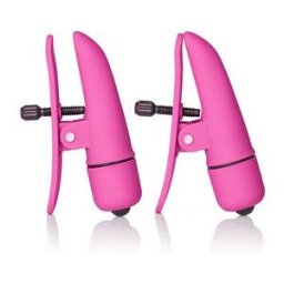 CalExotics Vibrating Nipplettes Pink