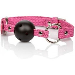 CalExotics Tickle Me Pink Ball Gag