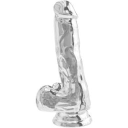 Toyjoy Clear Dildo w. Balls 6 inch