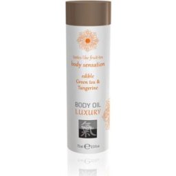 Shiatsu Edible Body Oil - Green Tea