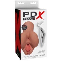 Pipedream Plus Pick Your Pleasure Stroker Tan