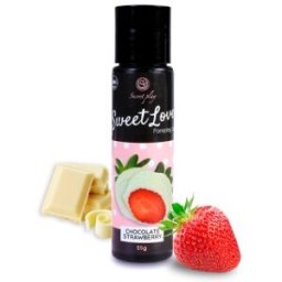 Secret Play Sweet Love Foreplay Gel Jordgubb