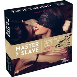 Tease & Please Master & Slave Bondage Erotisk Spel Beige