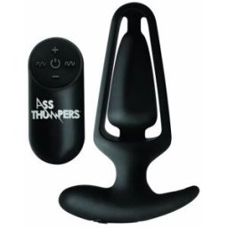Ass Thumpers Power Vibrating Anal Plug With Remote Control