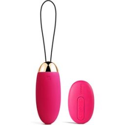 Svakom - Elva Vibrating Egg Plum Red