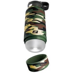 Pipedream Plus Fap Flask - Happy Camper Discreet Stroker Clear