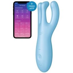 Satisfyer Threesome 4 Connect App Blue
