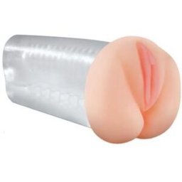 Pipedream Extreme Deluxe See-Thru Stroker Clear