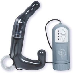 Doc Johnson Mens Pleasure Wand -Charcoal