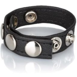 CalExotics Leather Multi-Snap Ring