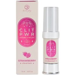 Secret Play Clit Pwr Clitoral Balm Strawberry