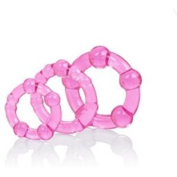CalExotics Island Rings Rosa