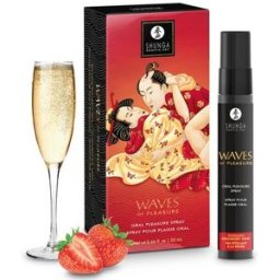 Shunga Waves Of Pleasure Sparkling Strawberry Wine 20 Ml