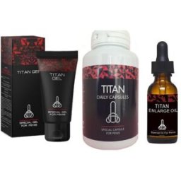 Titan Gel+Kapslar+Oil Paket