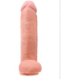 Pipedream King Cock Cock 12 Inch W/ Balls Flesh