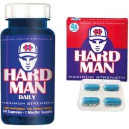 Gold Max Erektionshjälp Paket 7 - Hard Man + Hard Man Daily - spara 18%