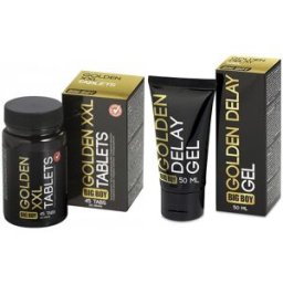 Big Boy Golden XXL tabs+gel Penisförstorare