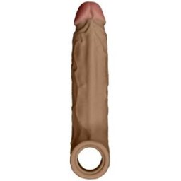 Shaft F 6.9 Inch Liquid Silicone Sleeve Oak