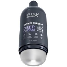 Pipedream Plus Shower Therapy - Deep Cream Clear