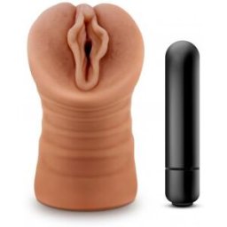 M For Men Sofia Masturbator With Bullet Vibrator- Vagina