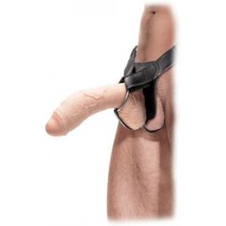 Fetish Fantasy Extreme Extreme 10" Hollow Strap-On Flesh