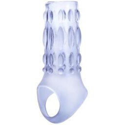 Nmc 3 Inch Transparent Penis Enhancer With Ball Strap