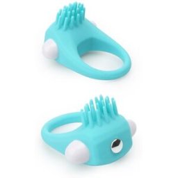 Dream Toys Rings Of Love Silicone Stimu Ring Blue