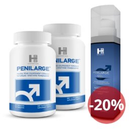 Eromed Penilarge 2 burkar + Gel - spara 20%