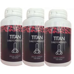 Titan Penisförstorande Daily 3 burkar