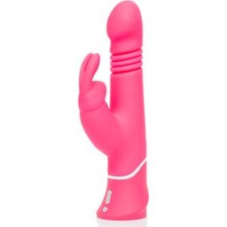 Happy Rabbit - Thrusting Realistic Vibrator Pink