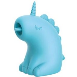 Engily Ross Snowflake Unicorn - Massager with Licking Tongue - Blue