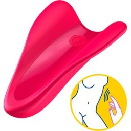 Satisfyer - High Fly Finger Vibrator Fuchsia