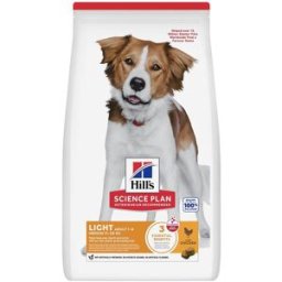 Hill'S Science Plan Dog Adult Medium Light Chicken 2,5 kg