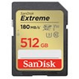 SanDisk Extreme - Flash-minneskort - 512 GB - Video Class V30 /
