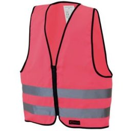 REFLECTIL Reflexväst dragkedja Barn XS Rosa